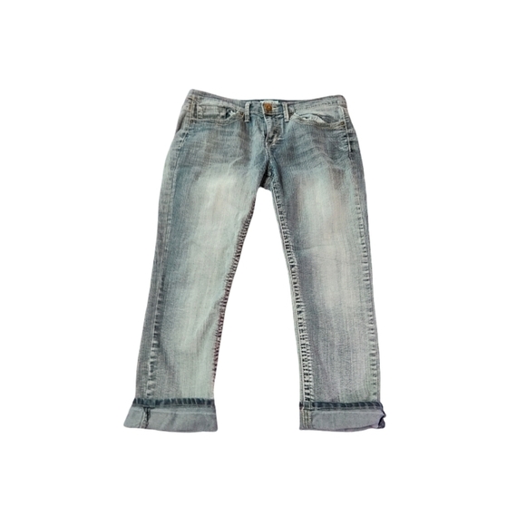Mudd Cropped Jeans Sz 9 - Picture 1 of 4